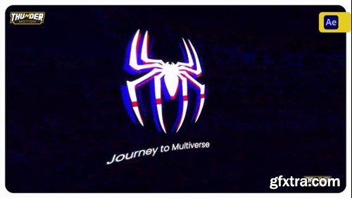 Videohive Journey to Multiverse - Glitch Logo Reveal 54605584