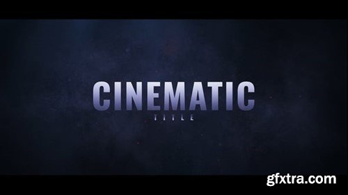 Videohive Cinematic Titles 54606787