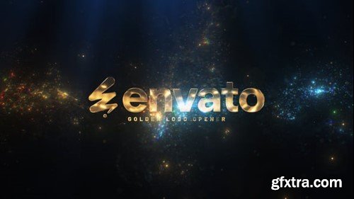 Videohive Golden Logo Reveal 54595320