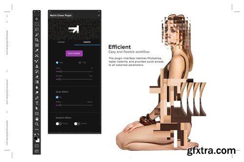 Matrix Cloner - Photoshop Plugin 537YGR3