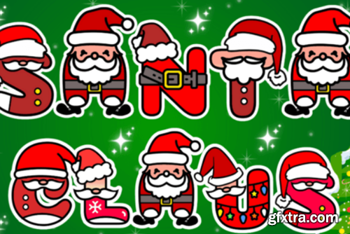 Santa Claus Font