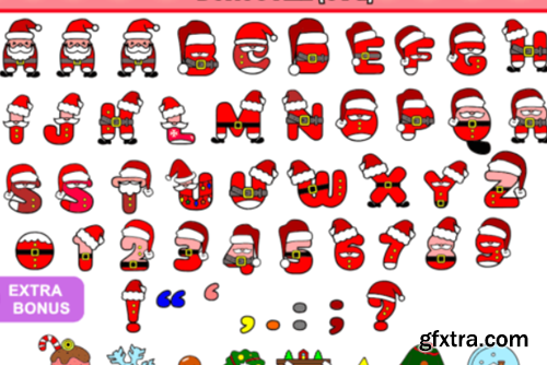 Santa Claus Font