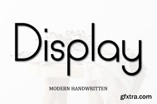 Display Font