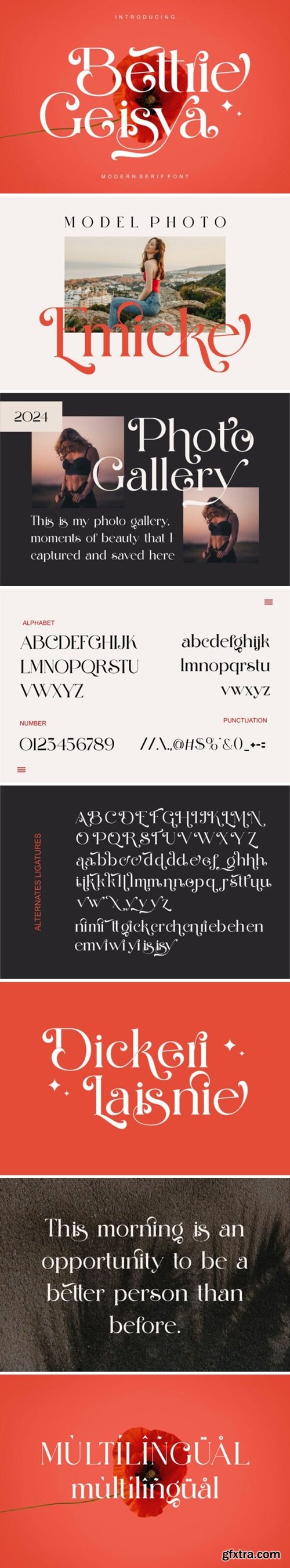 Bettriegeisya Font