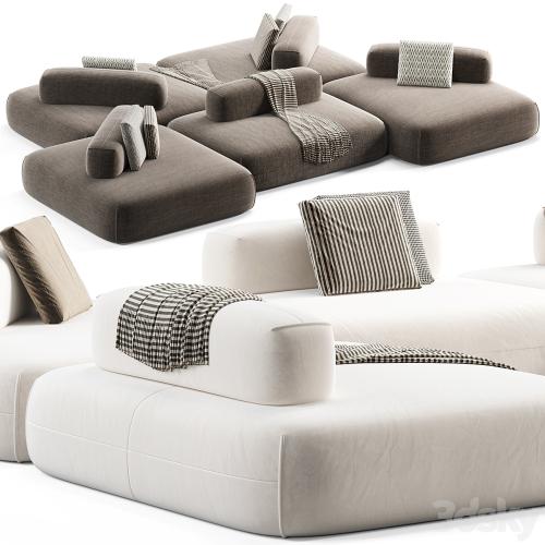 Modular sofa Flow Plus by Aatom