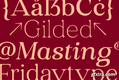 Gilded Masting Font