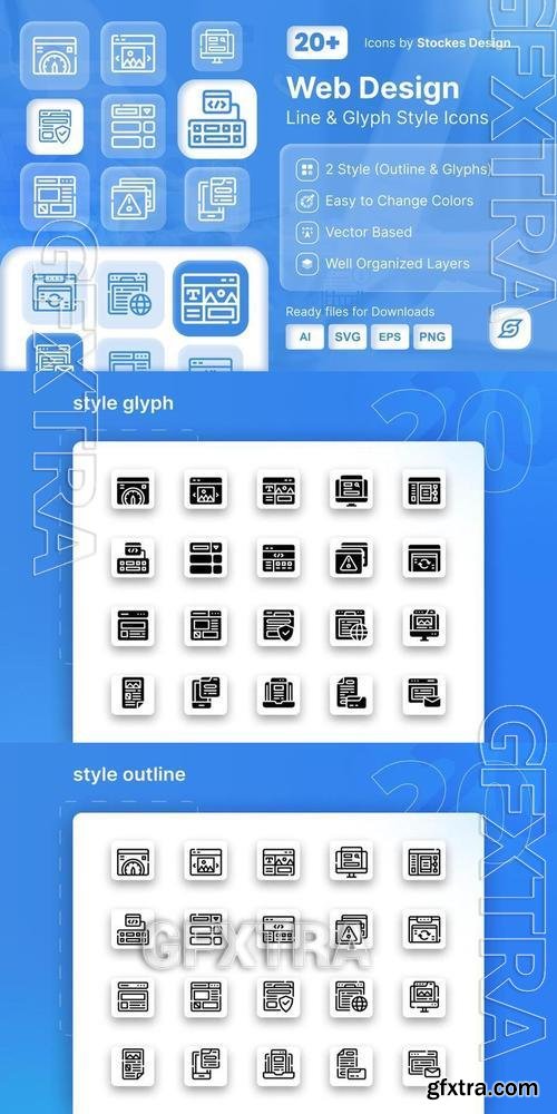 Web Design icons Pack MRYWZJB