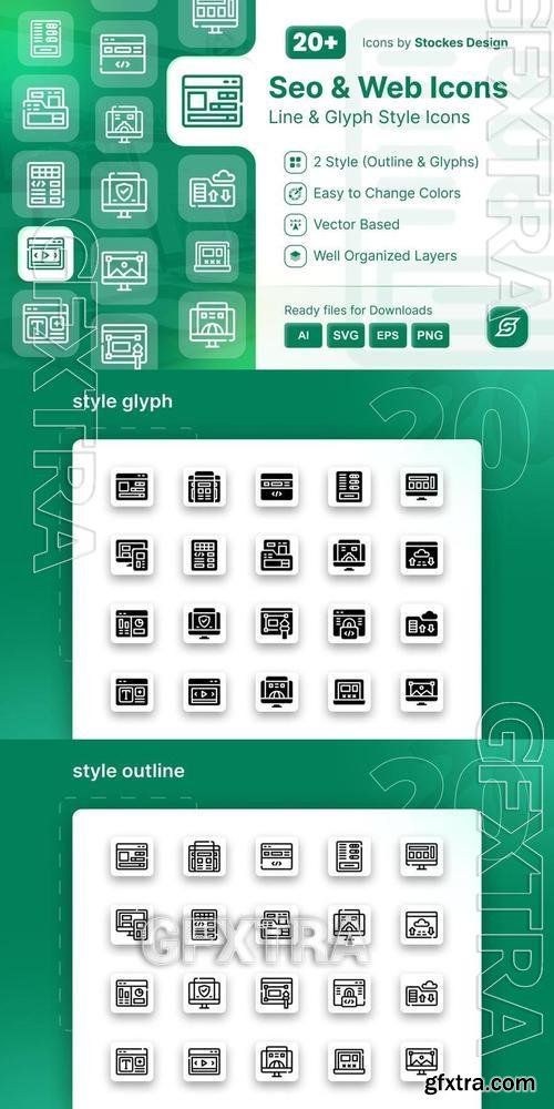 Seo & Web icons Pack 7H8KZ8R