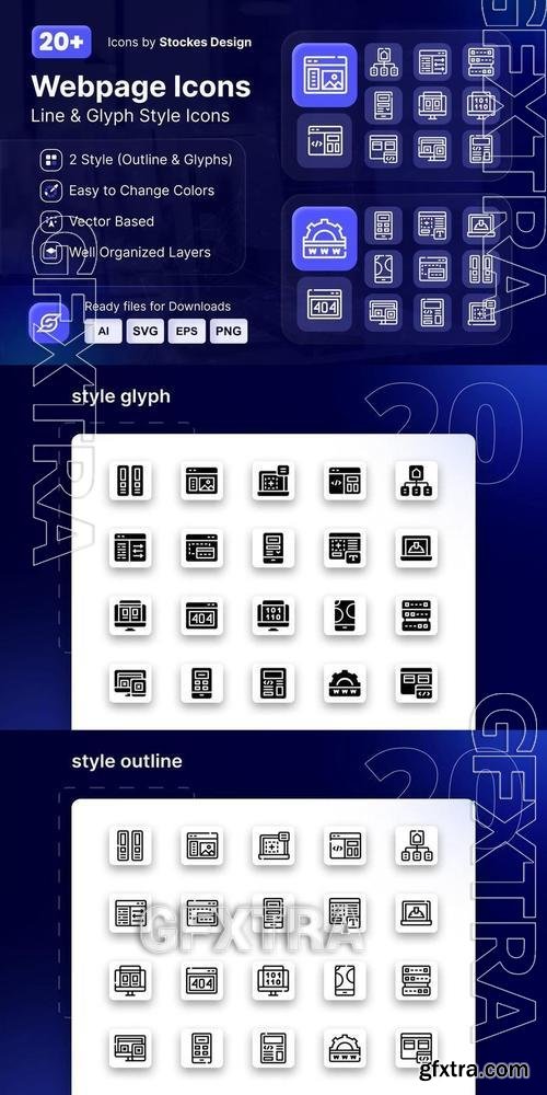 Webpage icons Pack FDUTUTK