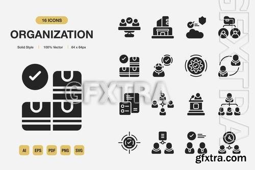 Organization Solid Icons 76WPEKK