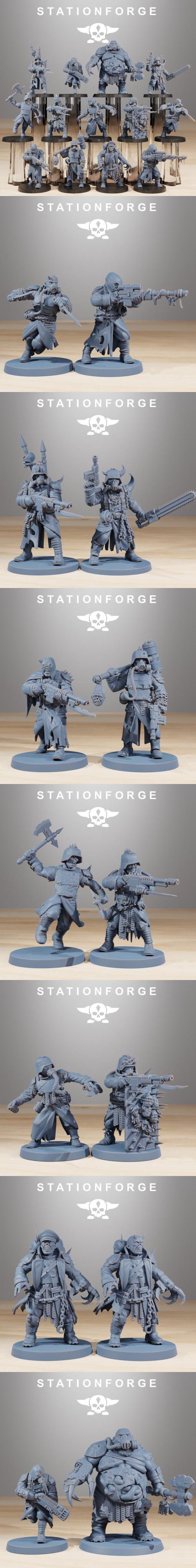 Corrupted Guard – 3D Print Model