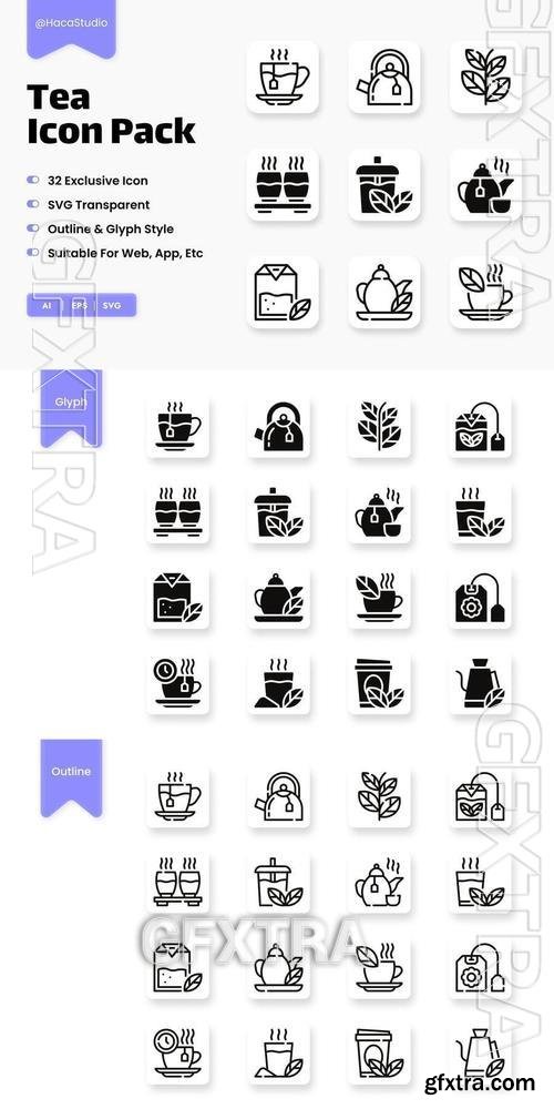 Tea Icons ZA67Z3L