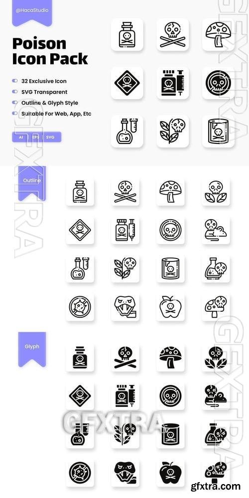 Poison Icons LWCT6ZP