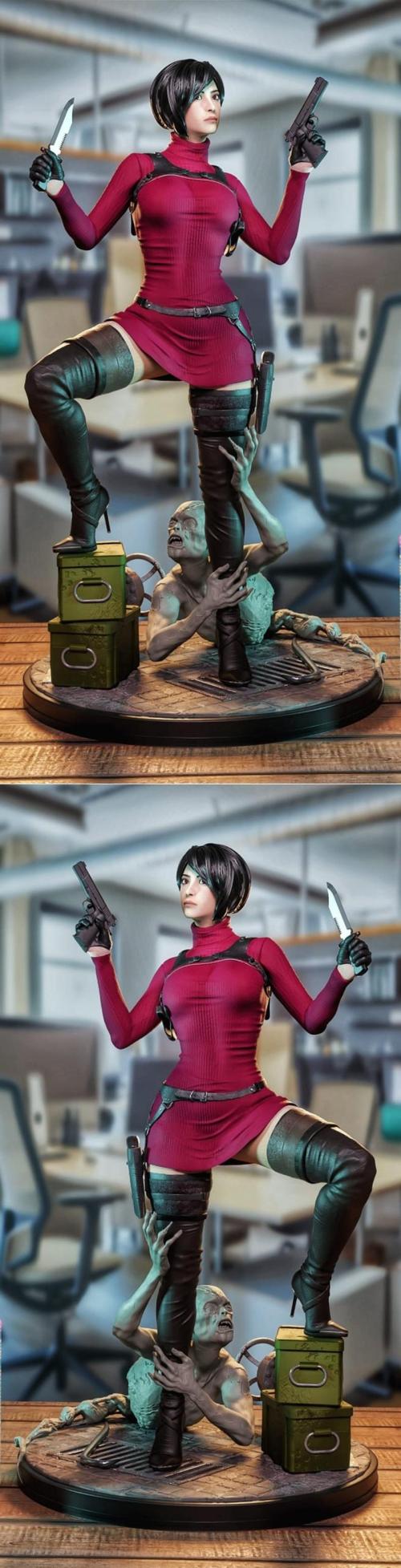 Ada Wong – Resident Evil – 3D Print Model STL