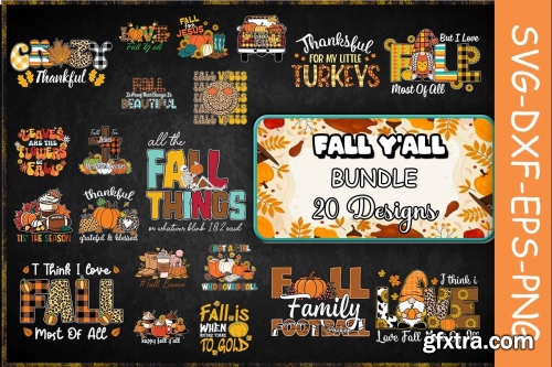 CreativeFabrica  - Fall Y\'all SVG Bundle