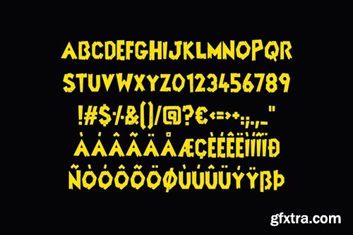 Kaiju Typeface DJBBVTK