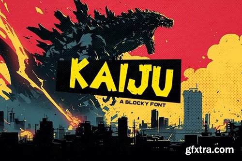 Kaiju Typeface DJBBVTK