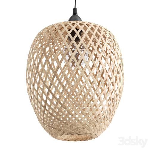 Bamboo Pendant Lamp Light Wood BOMU