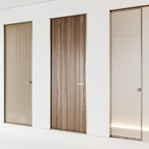 Aladin Swing Mono and Pocket door by Glas Italia set 02