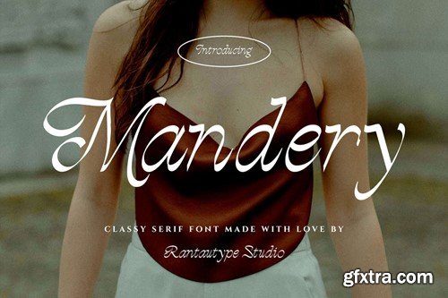 Mandery Classy Serif Font JV84T9F