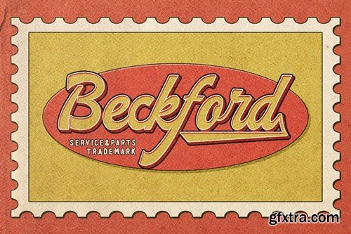 The Barston – Vintage Script Font F2XUZ4E