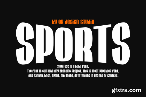 Sportose - Gym Sport & Tall Font L6E4M9M