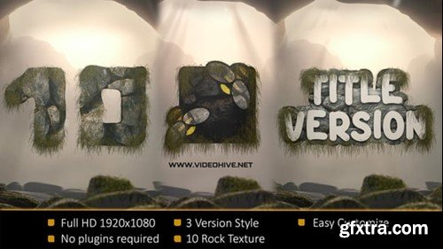 Videohive Moss Grass Stone Countdown 54620130