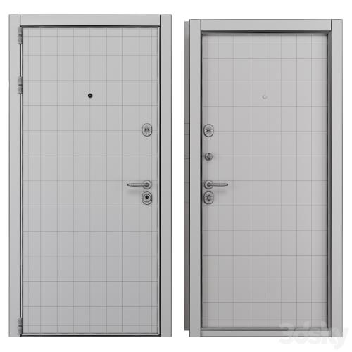 Entrance metal door Newest NT HPL 1 (Holz)