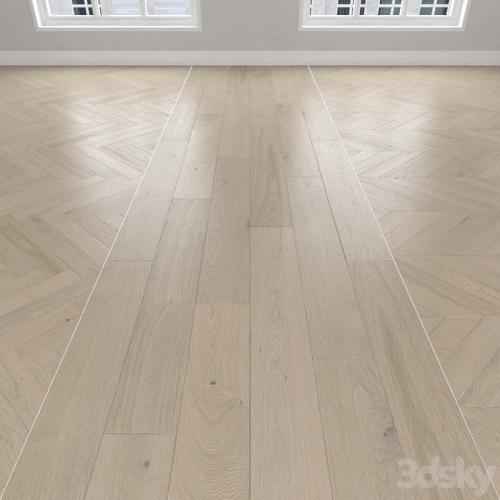 Parquet Oak sand, 3 species: herringbone, linear, chevron.