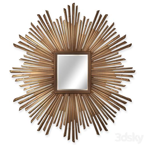 Restoration Hardware 17th C. Sunburst Mirror