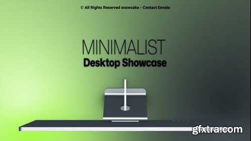 Videohive Minimalist Desktop Showcase 54610544