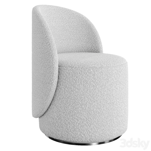 Round swivel chair NORDIC