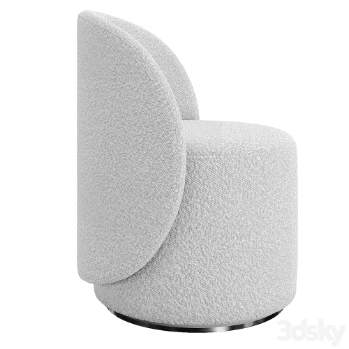 Round swivel chair NORDIC