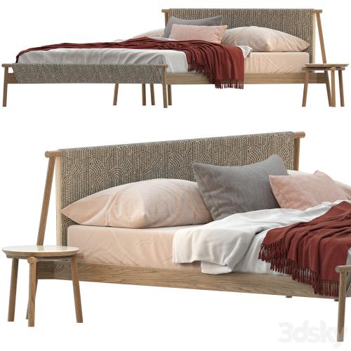 Bed from the factory Bolzan collection Jack-e