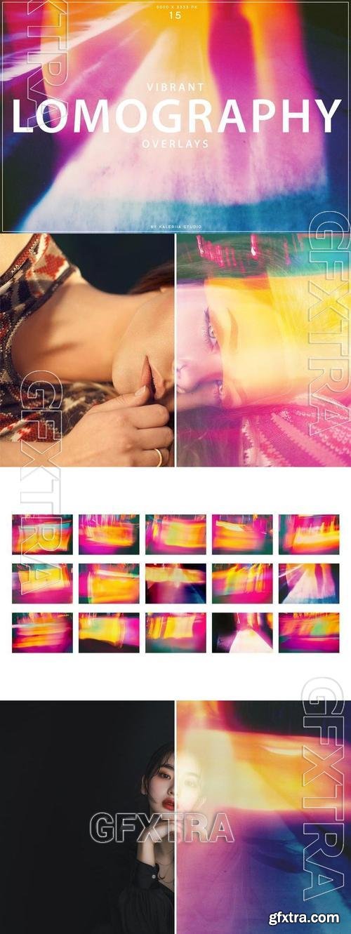 Vibrant Lomography Overlays 7AYBQL8