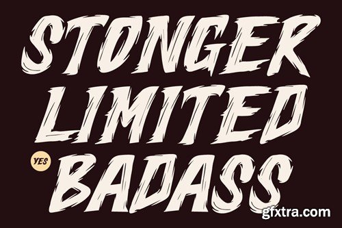 Botleg - Handdrawn Brush Font F2Z72XG