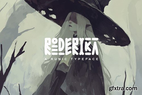 Roderika Typeface F2SN4GS