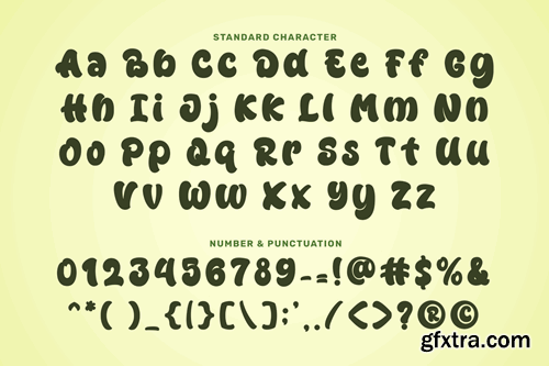 Monstera - Playful Display Font A632388