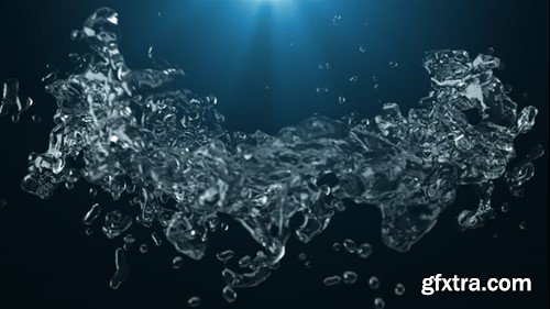 Videohive Water Logo Reveal 50252618