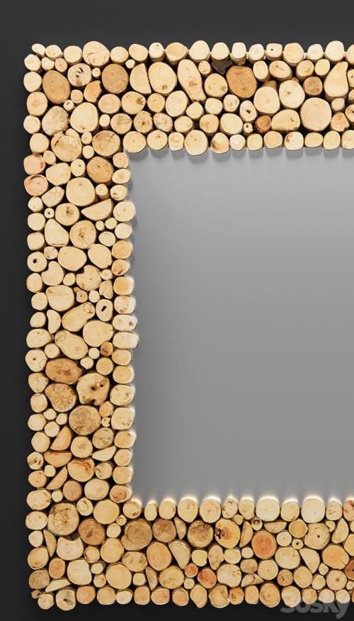 Manila Mirror, timber, wooden decor, eco, eco-design