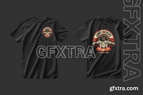 Black Tshirt Mockup A8ML6LH