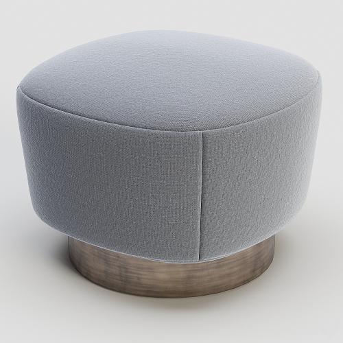 Holly Hunt Pouf Mesa Ottoman