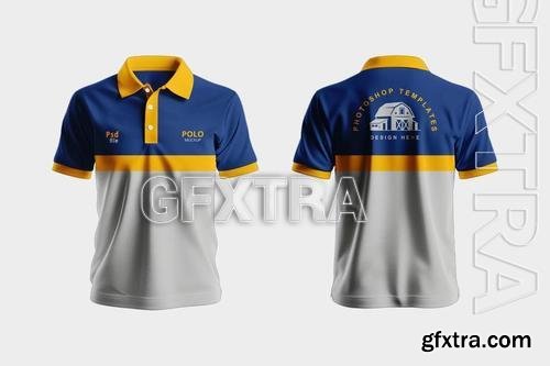 Polo Tshirt Mockup 8Y8D53A