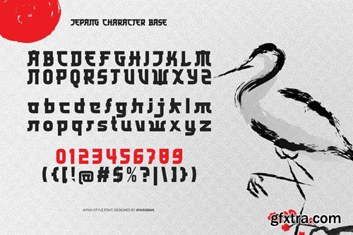 Jepang - Japanese Font 82NDYDW