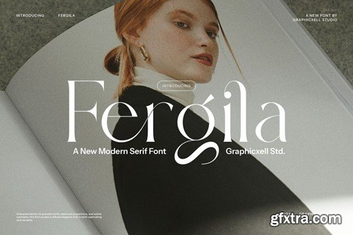 Fergila - Elegant Serif Font KP55ZXT