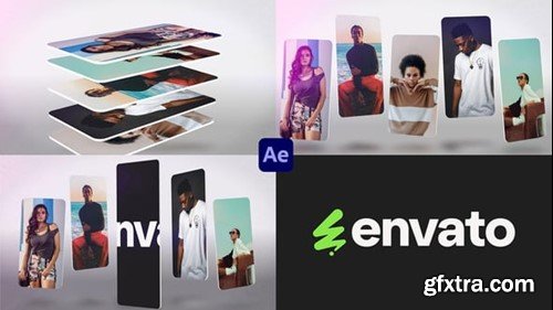 Videohive Fashion Cards Logo for After Effects 54656446