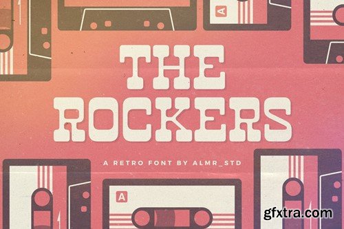 The Rockers - Retro Serif Font 3PBJJEE