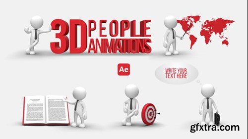 Videohive 3D People Animations 1 54669774