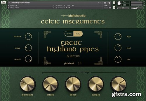 Big Fish Audio Celtic Instruments