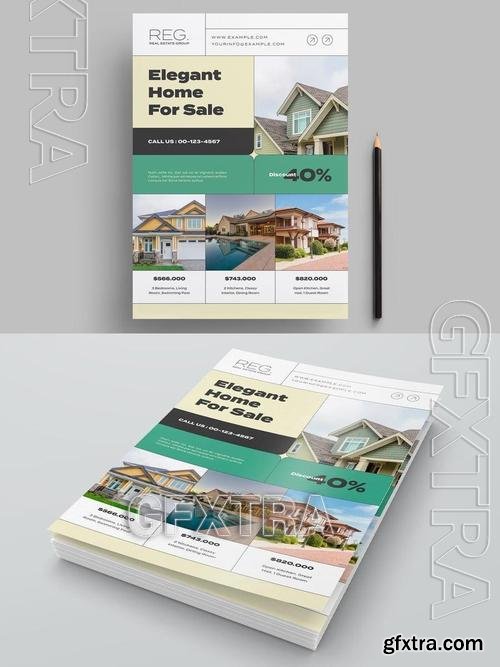 Real Estate Flyer 68RGKLF